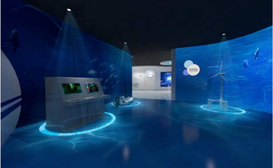 企業展廳融入多媒體展示技術，打造全新互動式數字展廳